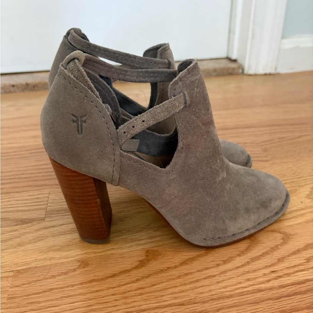 Frye Suede Ankle Booties